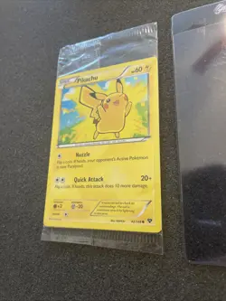 Pokemon Card - Pikachu XY 42/146 - Holo - Movie Promo - Factory Sealed - Image 4