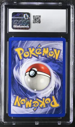 CGC 8 Obstruction Error Gyarados 1999 Base Set 6/102 Holo Pokemon Card - Image 2