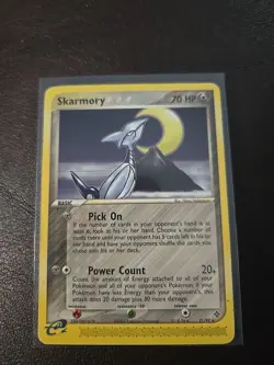 Pokemon TCG Skarmory EX Dragon Regular Rare Card 21/97 - Image 1