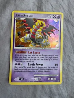 Pokemon Card - Giratina Platinum 9/127 Holo Rare - Image 1