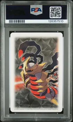 2009 POKEMON PLATINUM VERSION PLAYING CARDS JOKER ALTERED FORME GIRATINA PSA 9 - Image 2
