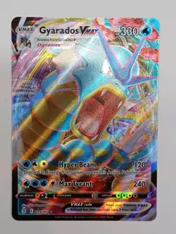 Pokemon Gyarados VMAX Evolving Skies Holo Card 029/203 Ultra Rare, English TCG - Image 3