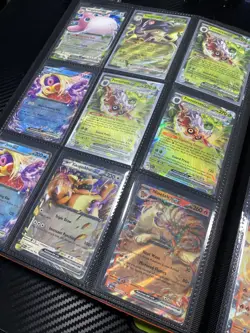 Pokemon TCG Binder Lot EX’s, Full Arts, Vmax , Full Art Trainers & More 360 Card - Image 3