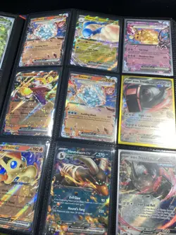 Pokemon TCG Binder Lot EX’s, Full Arts, Vmax , Full Art Trainers & More 360 Card - Image 4