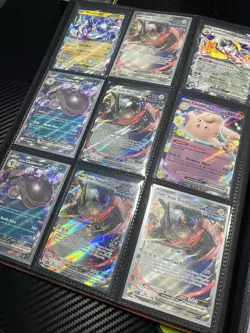 Pokemon TCG Binder Lot EX’s, Full Arts, Vmax , Full Art Trainers & More 360 Card - Image 5