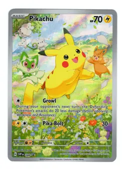Pikachu SVP 088 Black Star Promo Holo Scarlet & Violet Pokemon Card NM - Image 1