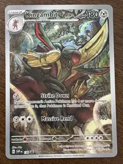 Kingambit 130 Sv: Scarlet & Violet Promo Cards Holo NM - Image 1
