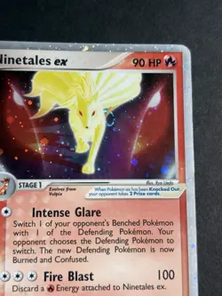 Ninetales EX 96/101 Hidden Legends Ultra Rare Holo Pokemon Card - Image 2