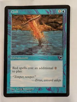 Chill - Tempest - Magic the Gathering MTG Nice! - Image 1