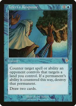 Invasion Teferi's Response MTG Magic the Gathering LP - Image 1