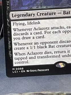 MTG Aclazotz, Deepest Betrayal /Temple Of The Dead MYTHIC LCI 88 NM/Mint - Image 5