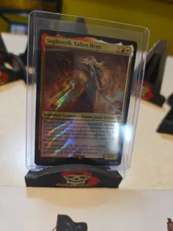 Magic The Gathering Final Fantasy Sephiroth, Fallen Hero Surge Foil 0092 FF7 - Image 2