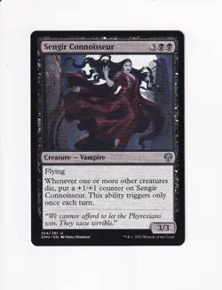2022 MTG MAGIC THE GATHERING DOMINARIA UNITED SENGIR CONNOISSEUR (X) - Image 1