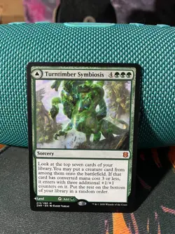 MTG Turntimber Symbiosis Zendikar Rising Regular (215/281) LP FREE SHIPPING - Image 1
