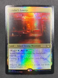Xander's Lounge Streets of New Capenna Foil MTG 260 - VLP - Image 1