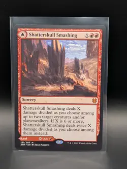 MTG - Shatterskull Smashing\Shatterskull, the Hammer Pass - Sorcery\Land - ZNR - Image 1