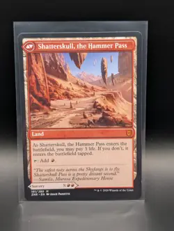 MTG - Shatterskull Smashing\Shatterskull, the Hammer Pass - Sorcery\Land - ZNR - Image 2