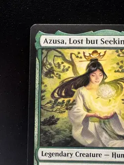 Magic: The Gathering Azusa, Lost but Seeking Core Set 2021 Rare Green 173/274 R… - Image 2