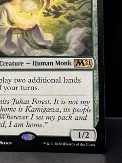 Magic: The Gathering Azusa, Lost but Seeking Core Set 2021 Rare Green 173/274 R… - Image 4