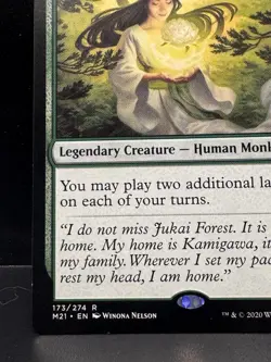 Magic: The Gathering Azusa, Lost but Seeking Core Set 2021 Rare Green 173/274 R… - Image 5