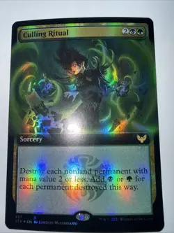 culling ritual extended art foil school of mages - Image 1