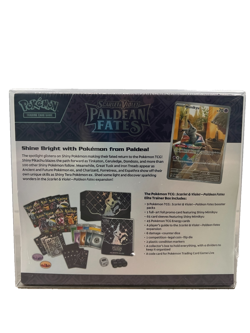 Pokemon Scarlet & Violet Paldean Fates Elite Trainer Box NEW SEALED - Image 2