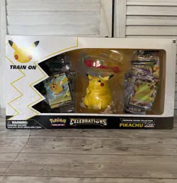 Pokemon TCG Celebrations Premium Figure Collection Pikachu VMAX Box - Sealed 820650809408 - Image 1