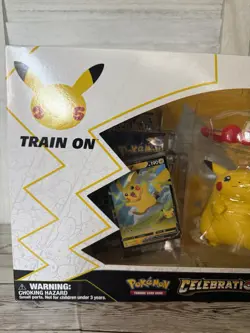 Pokemon TCG Celebrations Premium Figure Collection Pikachu VMAX Box - Sealed 820650809408 - Image 2