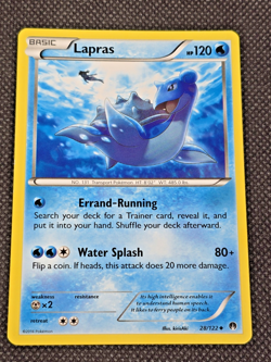 Lapras 28/122 Regular Uncommon - XY BREAKpoint 2016 Pokemon TCG - LP --L15 - Image 2