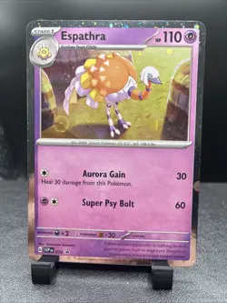 Espathra SVP 010 Cosmos Holo Black Star Promo Pokemon TCG Near Mint - Image 1