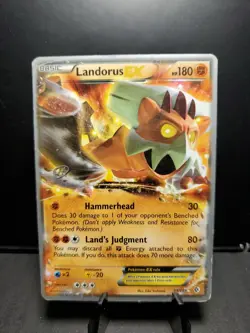 Pokemon TCG Landorus EX 2012 89/149 World Championship Decks MP/HP - Image 1