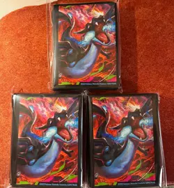 Phantasmal Flames UPC Sleeves - 195x New Sealed Mega Charizard Pokemon 2025 - Image 1