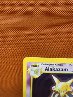 Pokemon TCG - ALAKAZAM - 1/102 - HOLO - UNLIMITED - BASE SET 1999 - HP/DMG - Image 2