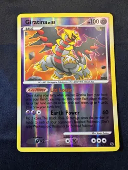 Pokemon TCG: 2009 Platinum Giratina 9/127 Reverse Holo NM FREE SHIPPING - Image 1