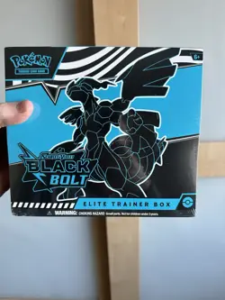 Pokemon TCG: Scarlet & Violet Black Bolt Elite Trainer Box ETB - Factory Sealed - Image 1