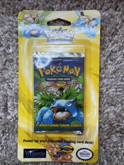 Wizards of The Coast Pokemon TCG Base Set Venasaur Blister Pack Unlimited 34g - Image 1