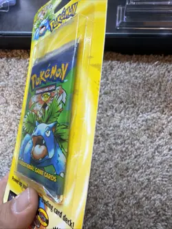 Wizards of The Coast Pokemon TCG Base Set Venasaur Blister Pack Unlimited 34g - Image 3