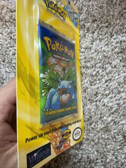 Wizards of The Coast Pokemon TCG Base Set Venasaur Blister Pack Unlimited 34g - Image 4