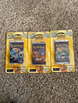 Pokemon TCG Shadowless Base Set Blister Pack Art Set Factory Sealed - Image 1
