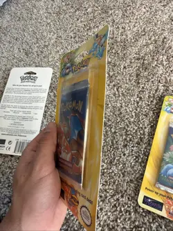 Pokemon TCG Shadowless Base Set Blister Pack Art Set Factory Sealed - Image 5