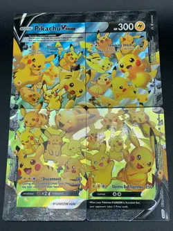 Pikachu V-Union Complete Set of 4 SWSH139 140 141 142 Pokemon 2021 - Image 1