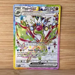 Pokemon TCG Flygon EX 222/191 Ultra Rare, Surging Sparks, Mint Condition - Image 1