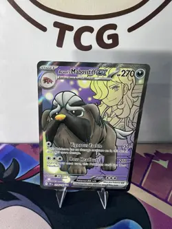 Pokemon TCG Arven's Mabosstiff EX #218/182 Sv10: Destined Rivals - Image 2