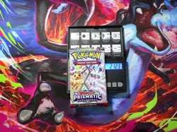 HEAVY! GOD PACKUUU 21.48g Prismatic Evolutions Pokemon TCG Booster (SEALED) - Image 1