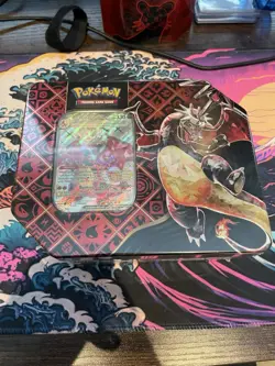 Pokemon TCG Paldean Fates Charizard Tin Large Tin BRAND NEW *SEALED* - Image 3