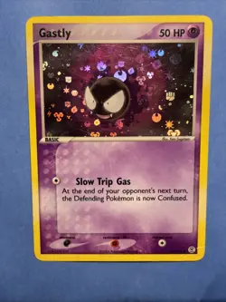 Pokemon TCG— Gastly 63/112 FireRed & LeafGreen Reverse Holo MP/HP - Image 1