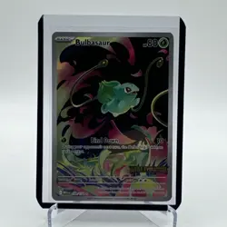 Bulbasaur Stamped, Pokemon SEALED, Mega Evolution, Illustration Rare, 133/132 - Image 1