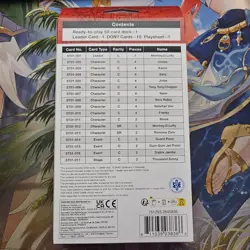 ENGLISH - ONE PIECE TCG: Straw Hat Crew Starter Deck (ST-01) New/Sealed RARE CCG - Image 2