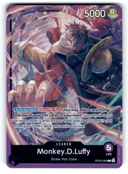 Starter Deck 18: PURPLE Monkey.D.Luffy #OP05-060 Monkey.D.Luffy (OP05-060) - Image 1