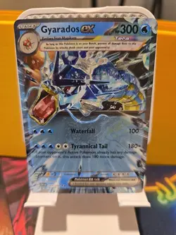 Gyarados EX 045/198 Scarlet & Violet Ultra Rare Holo Pokemon TCG Card - MINT - Image 3
